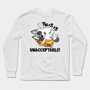 Bluey This is unacceptable, Blue Heeler Long Sleeve T-Shirt